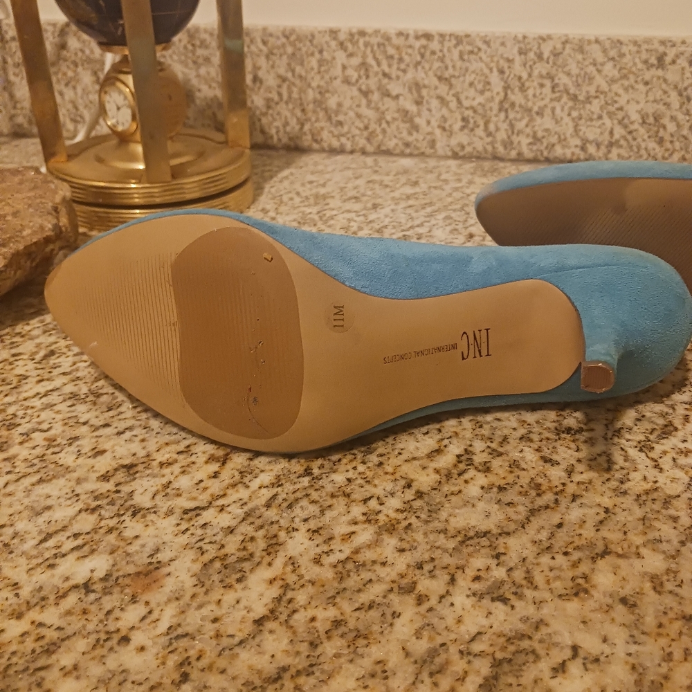 INC suede shoes size 11W